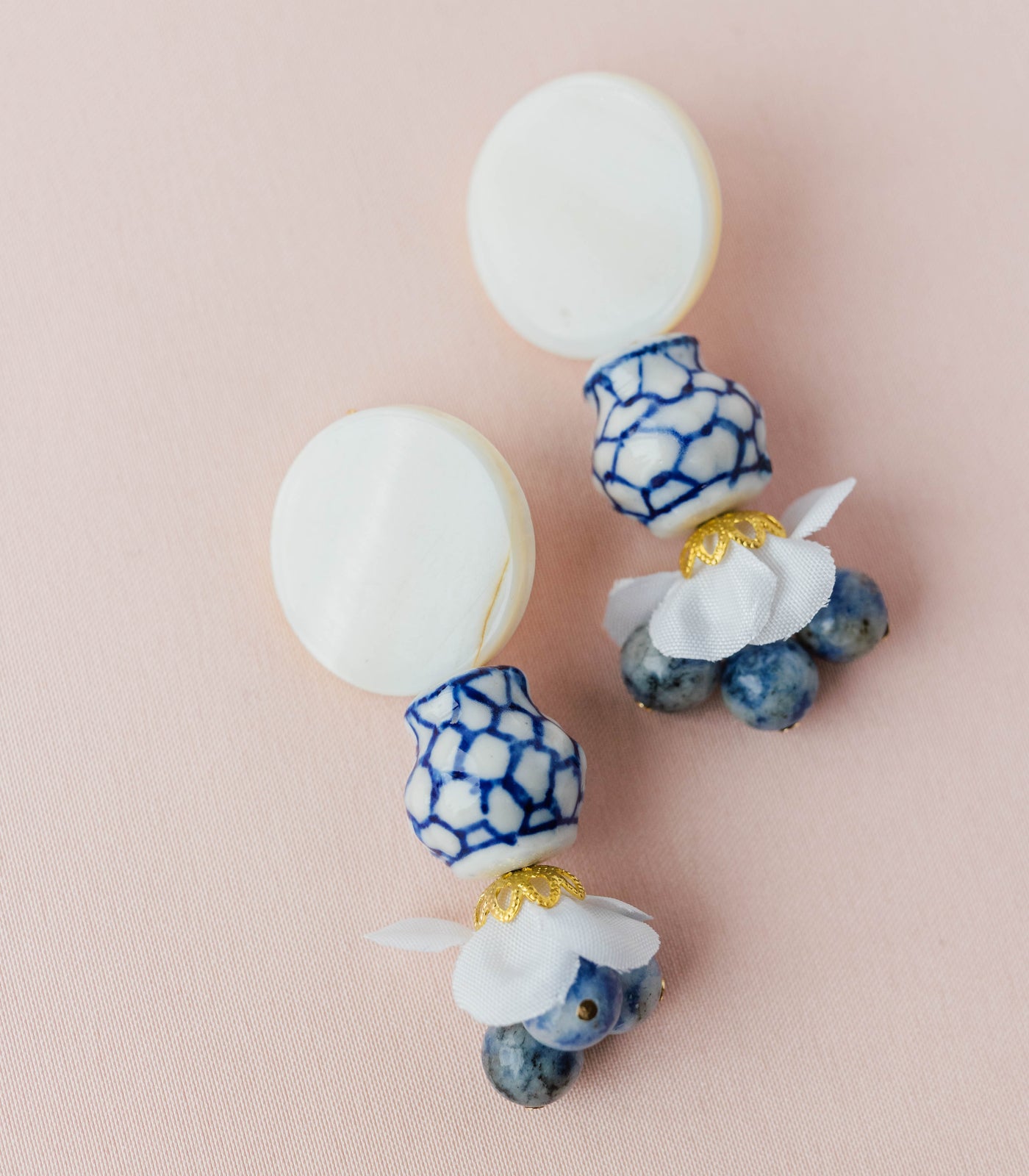 Porcelana Earrings - Arete