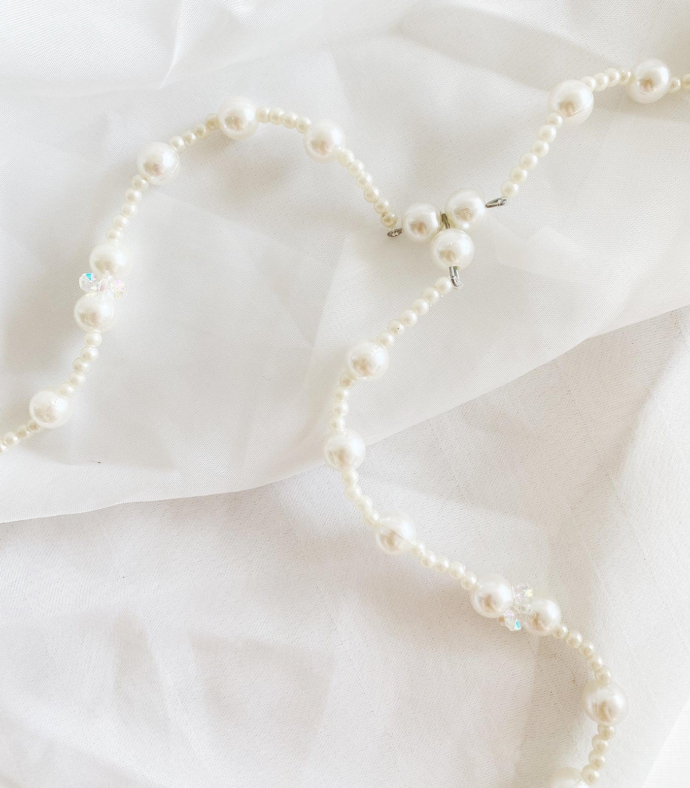 Pearl Rosary Wedding Unity Cord