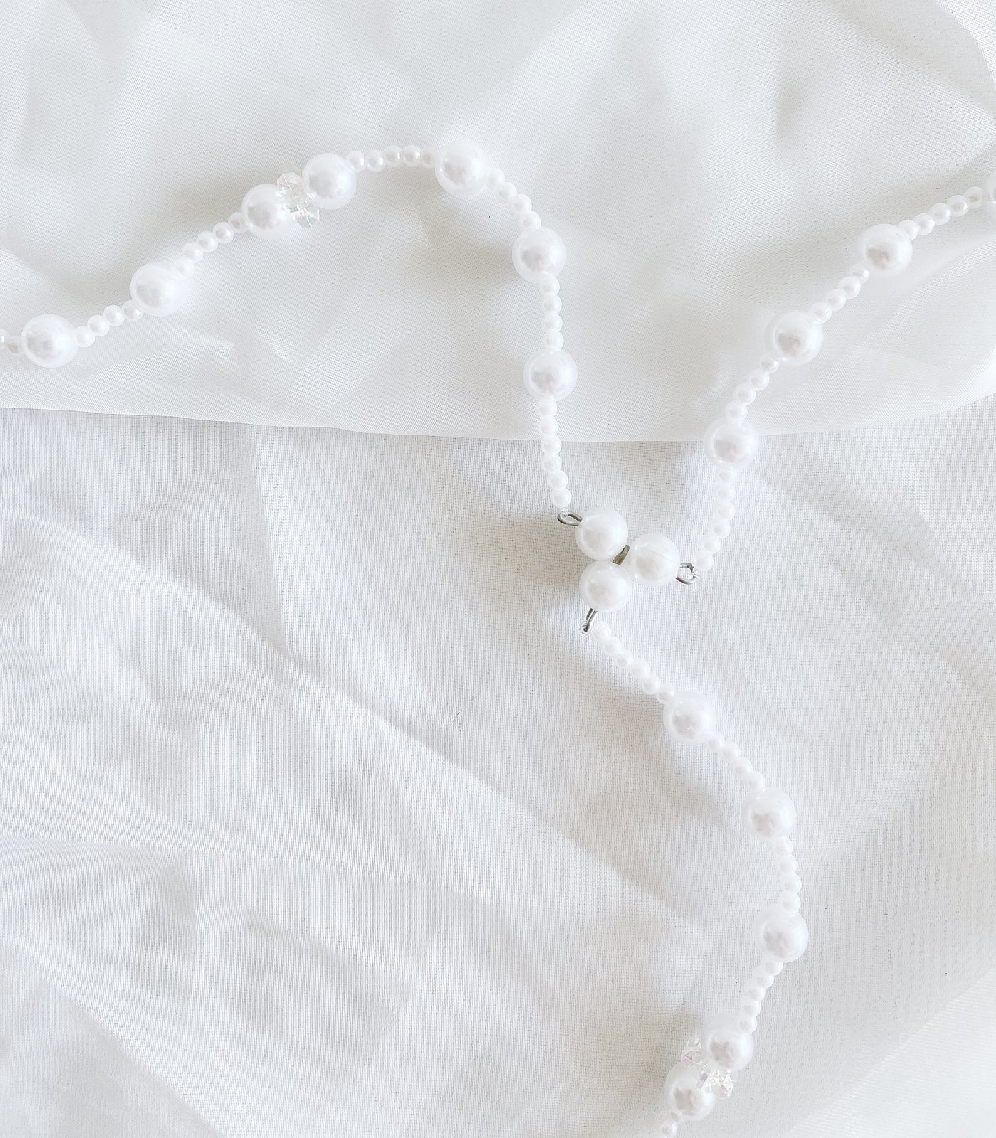 Pearl Rosary Wedding Unity Cord