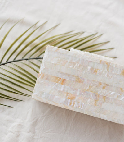 Jules Shell Clutch in Macabebe - Island Girl
