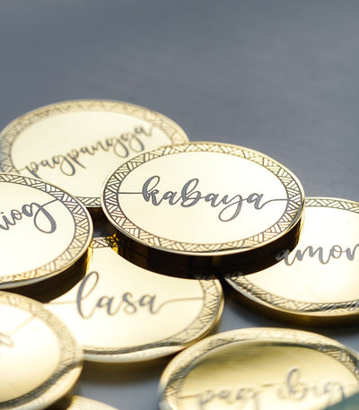 Love & Blossoms Unity Coins - Para Ti Designs