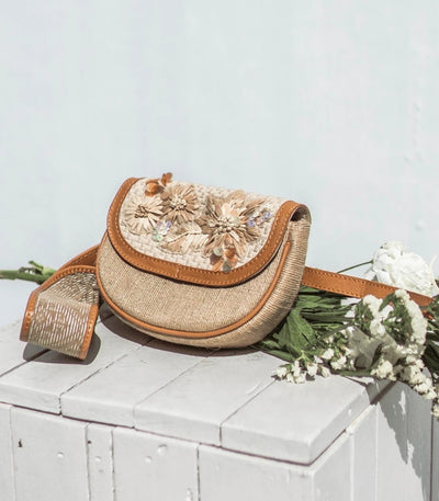 Vinia Hardin Fanny Pack in Sand - Rags2Riches