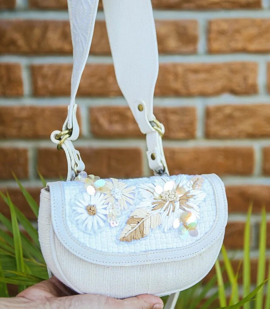 Vinia Hardin Fanny Pack in Light Beige - Rags2Riches