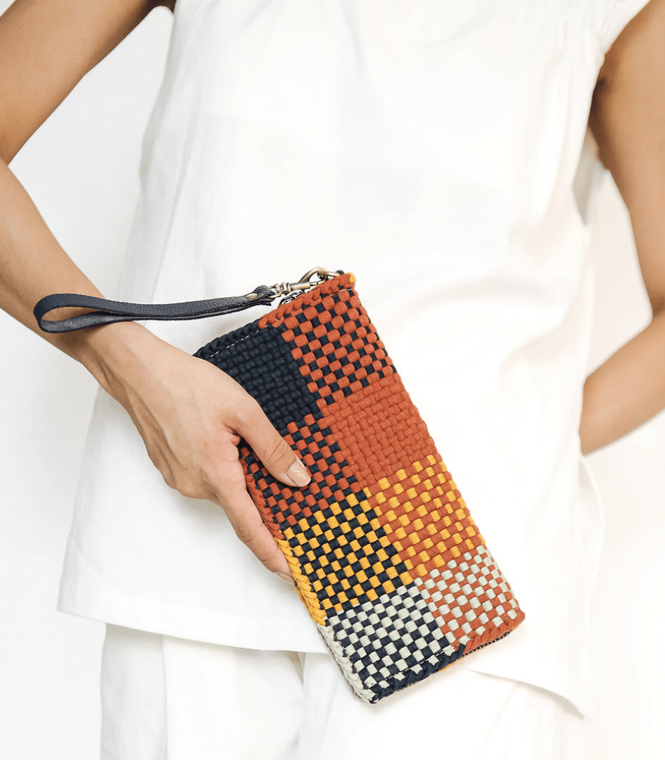 Cheska Wallet with Wristlet Sunset - Rags2Riches
