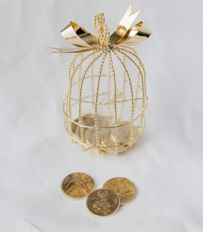 Bird Arras Unity Wedding Coins