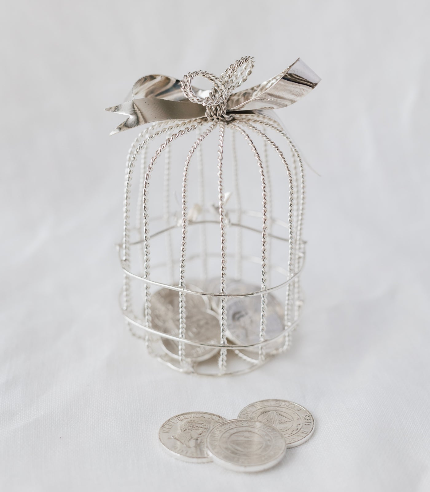 Bird Arras Unity Wedding Coins