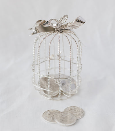 Bird Arras Unity Wedding Coins
