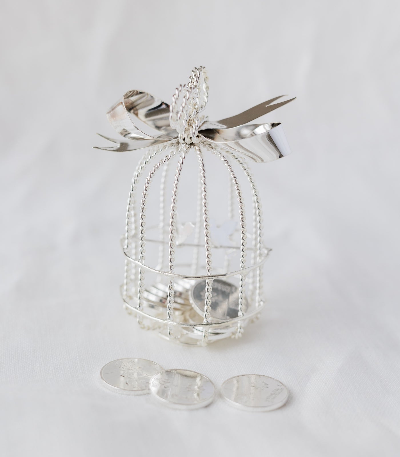 Bird Arras Unity Wedding Coins