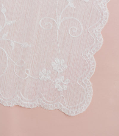 Jusilyn Silk Filipino Unity Veil in Off-White