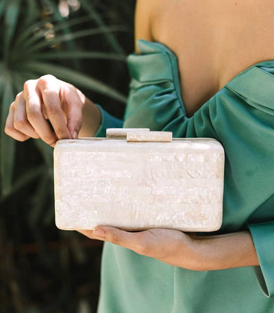 Jules Shell Clutch in Macabebe - Island Girl